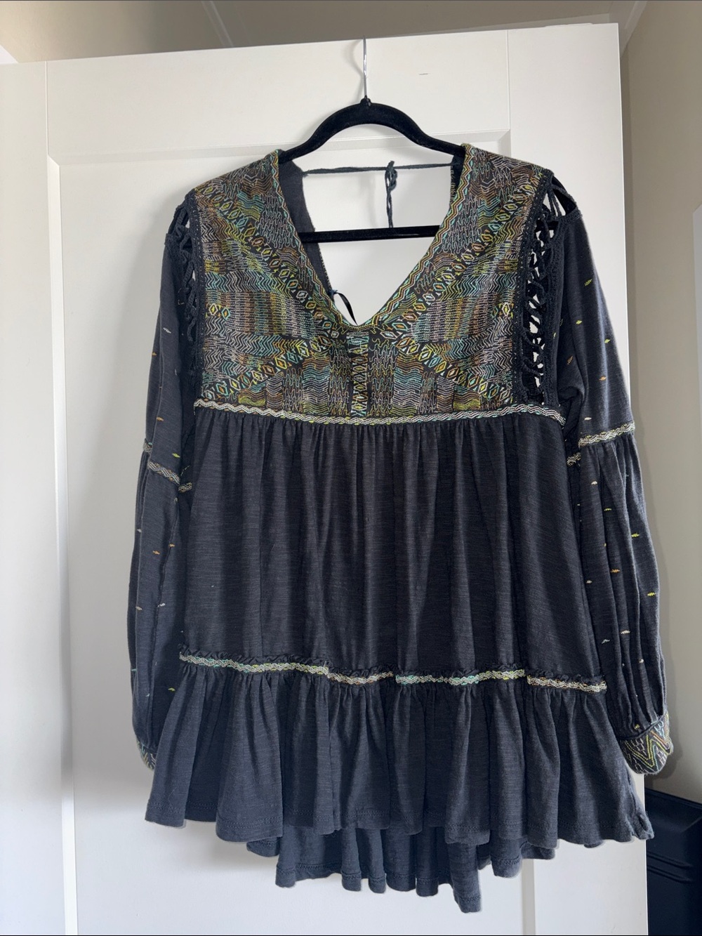 Free People Women’s Much Love Cotton Boho Tunic Top